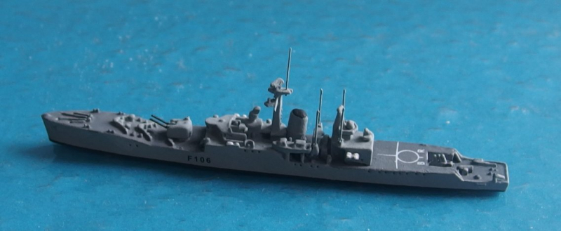 Frigate F 106 "Brighton" (1 p.) GB 1961 Albatros ALK 303b